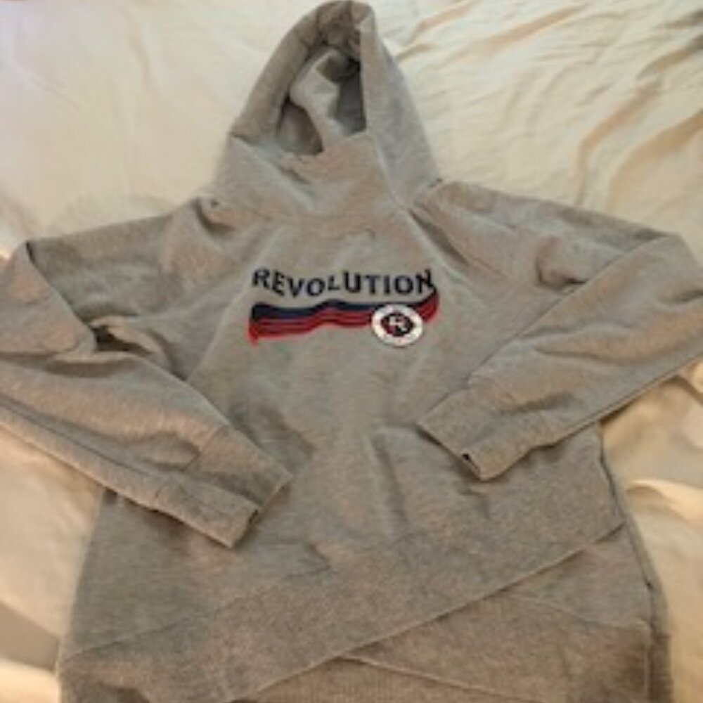 Light gray Youth Large Outer Stuff Revolution Sweatshirt